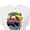 Women's - Disney - Mater Need A Tow Cropped Graphic T-Shirt - 2 of 4