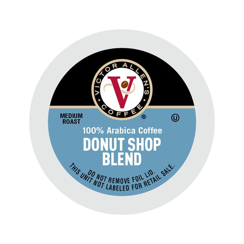 Victor Allen&#39;s Coffee Donut Shop Blend Single Serve Coffee Pods Medium Roast Coffee - 120ct, 6 of 8