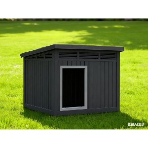 Gulches Weather-Resistant Pet House Easy to Assemble, Open Roof for Easy Cleaning, Slanted Water-Repellent Roof, Large Opening - 1 of 1