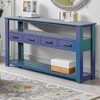 Mayeerty U_STYLE Uniquely Designed Console Table made of Fraxinus Mandschuric Solid Wood Veneer - 3 of 4