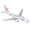 Boeing 737-800 Commercial Aircraft "Harris-Walz Campaign" (N778MA) White with Striped Tail 1/400 Diecast Model by GeminiJets - 2 of 3