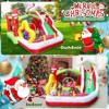 Inflatable Bounce House for Kids, Christmas Jumping Slide Castle, Outdoor Indoor Playground Equipment with Air Blower - 4 of 4