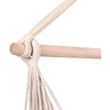 Hanging Rope Hammock Chair Swing with 2 Cushions & Carrying Bag - 2 of 4