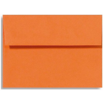 LUX A7 Invitation Envelopes 5 1/4 x 7 1/4 500/Box Mandarin EX4880-11-500