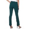 Rekucci Women's Secret Figure Straight Pant with Tummy Control - 3 of 4