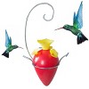Heath Outdoor Products Plastic Garden Party Hummingbird Feeder - Red/Yellow (06 Oz) - 3 of 3