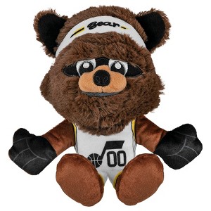 Bleacher Creatures Utah Jazz "Jazz Bear" 8" Mascot Kuricha Plush (Association Uniform) - 1 of 4