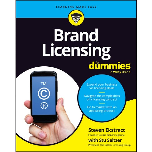 Brand Licensing for Dummies - by  Steven Ekstract & Stu Seltzer (Paperback) - image 1 of 1