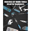 Itopfox 144-Piece Home Tool Kit with Storage Box, General Repair Set Includes Hammer, Pliers Wrenches Voltage Tester, Tape Measure & Screwdriver Bits - 4 of 4