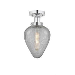 Geneseo - 1 Light Semi-Flush Mount In Industrial Style-9.75 Inches Tall and 6 Inches Wide - 1 of 1