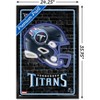 Trends International NFL Tennessee Titans - Neon Helmet 23 Framed Wall Poster Prints - 3 of 4