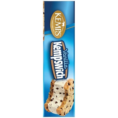 Kemps Vanilla Frozen Kempswich - 4pk