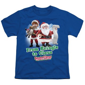 Boys' Santa Claus Is Comin To Town Kringle To Claus T-Shirt - 1 of 4