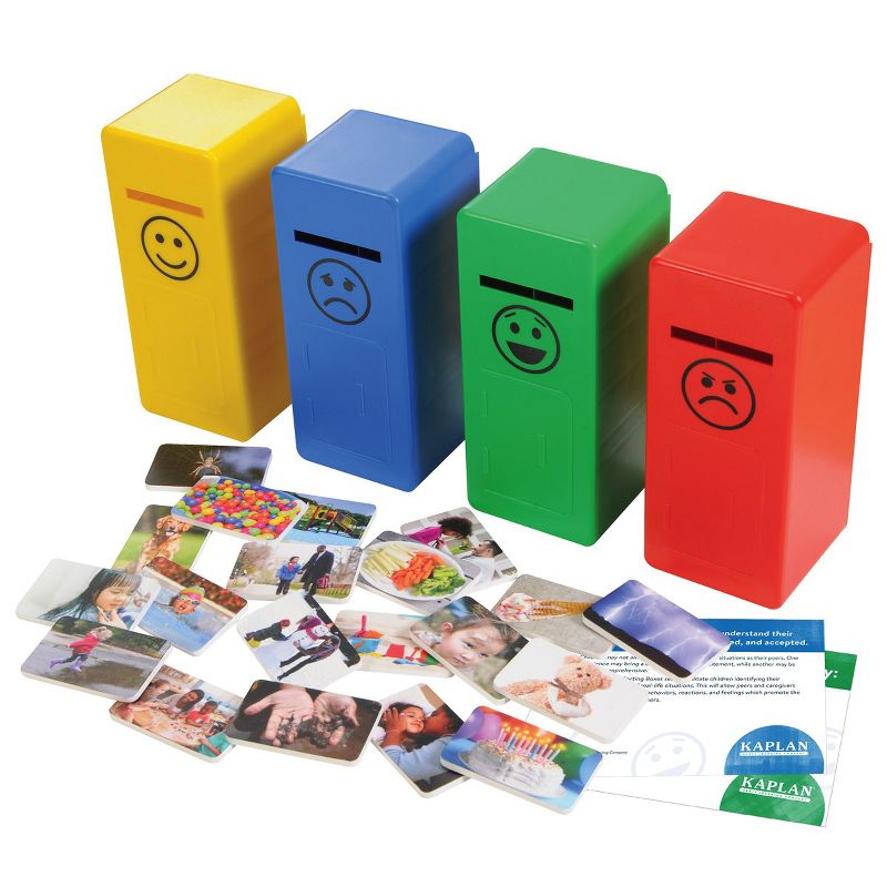 Kaplan Early Learning Emotion Sorting Boxes, 1 of 7