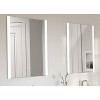 24"x30" Premium Lumen Single Frameless Fixed Color Temp LED Wall Mirror with Anti Fog Glass - Tosca: Touch Control, Wall Mounted Vanity Mirror - 3 of 4