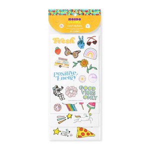 59ct Vinyl Stickers - Mondo Llama™: Water Bottle & Scrapbook Decor, Animal & Food Themes, Ages 6+ - 1 of 3