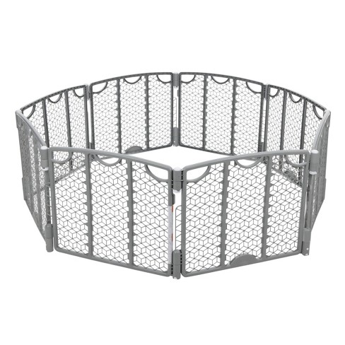 Skip Hop Play Enclosure Expandable Baby Playpen - Gray : Target