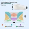 FONTOI Cooling Memory Foam Pillow with Breathable Pillowcase, Dual Height Orthopedic Support Contour Pillow for Side, Stomach Sleeper - 2 of 4