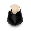 Allegra K Women's Closed Pointed Toe Slip-on Chunky Heels Slides Mules - 3 of 4