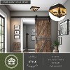 VAXCEL 14-in W Burnished Bronze Rustic Flush Mount Ceiling Light Fixture - 2 of 4