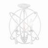 Livex Lighting Aria 3 - Light Chandelier in  Antique White - 3 of 4