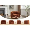 NicBex Swivel Accent Chair Modern Barrel Chair Armchair with Upholstered Comfy Chair for Living Room, Reading Room - 4 of 4