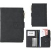 Clotth Travel Wallet - Slim RFID Blocking Passport Holder for Women & Men with Zipper Pocket & Card Slot,Fashionable & Easy-to-Use Organizer - 2 of 4