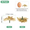 Unique Bargains Silk Rose Artificial Flower Heads Bouquet Decor - 3 of 4