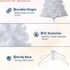 Artificial Christmas Tree Prelit, 4.5FT/6FT/7.5ft /9FT Lighted Xmas Pine Tree Holiday - 4 of 4