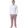 South Park Mens' Square Print Stan Kyle Cartman Kenny Sleep Pajama Pants Multicolored - 2 of 4