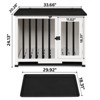 Karl Home Portable Foldable Solid Wood Indoor Cage with Pull Out Tray - 4 of 4