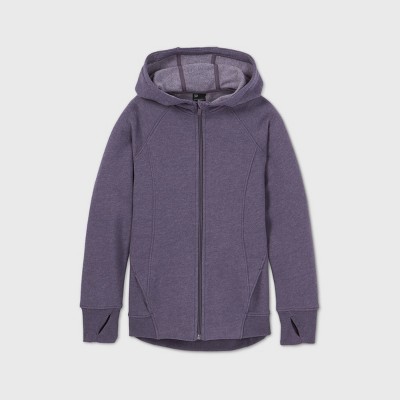 dusty purple hoodie