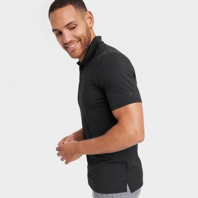Men's Textured Polo Shirt - All In Motion