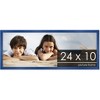 PosterPalooza | Panoramic Classic Modern Blue Frame - UV Acrylic, Foam Board Backing, Hanging Hardware - 2 of 4