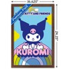 Trends International Hello Kitty and Friends - Kuromi Framed Wall Poster Prints - 3 of 4