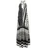 VENUS Womens Deep V Halter Maxi Dress - 3 of 4