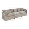 NicBex Couches for Living Room Deep Seat Sofa Couch Upholstered 2 Seater Sleeper Loveseat Sofa with 4 Pillows for Bedroom - 2 of 4
