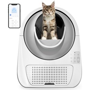CATLINK Automatic Self-Cleaning Litter Box (Upgrade), XL Size, App Control, Dual Odor Removal, for Cats 3.3–22 lbs - 1 of 4