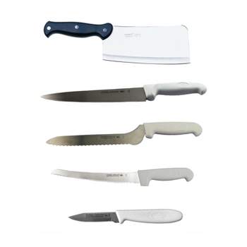 BergHOFF 5Pc Ergonomic Kitchen Knife Set, Stainless Steel Sharp Blade