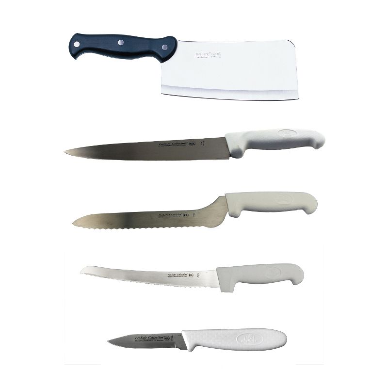 BergHOFF 5Pc Ergonomic Kitchen Knife Set, Stainless Steel Sharp Blade, 1 of 10