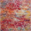 Unique Loom Trellis Frieze Geometric Trellis Indoor Woven Area Rug - 2 of 4