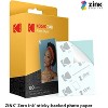 Kodak 2x3 Premium Zink Photo Paper (100 Sheets) Compatible With Kodak  Printomatic, Kodak Smile And Step Cameras And Printers : Target