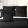 Nestl Soft Pillow Shams Set of 2, Double Brushed Microfiber Pillow Covers, Premium Pillow Shams With 1.5” Flange - 2 of 4