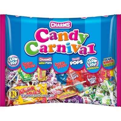 Charms Candy Carnival Assorted Lollipops 44oz Target