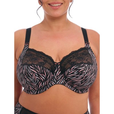 Elomi Women's Namrah Bandless Plunge Bra - EL301336 40GG Jet