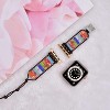 Worryfree Gadgets Handmade Band with Natural Stone for Apple Watch 38/40/41mm, 42/44/45mm iWatch Band Series 8 7 6 SE 5 4 3 2 1 - 3 of 4