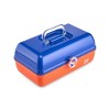 Caboodles School Spirit On-The-Go Girl Organizer - Blue Over Orange - 2 of 4