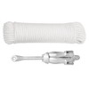 VidaXL Folding Anchor with Rope Silver 5.5 lb Malleable Iron - 2 of 4
