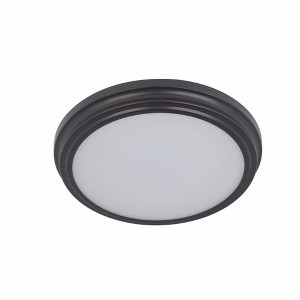 Craftmade Lighting X66 Series 1 - Light Flush Mount in  Oiled Bronze - 1 of 1