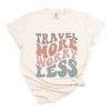 Simply Sage Market Travel More Worry Less Garment Dyed Tee - 2 of 4